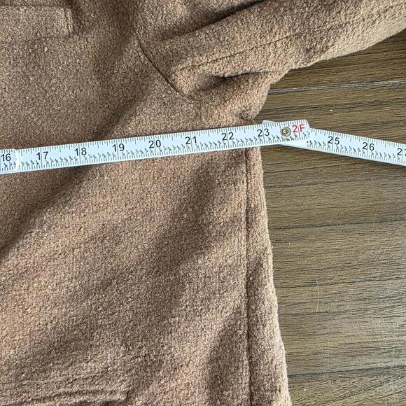 Universal Threads Tan oversized Blazer Jacket Heavy lined Women's Size XL NWT - Picture 5 of 11